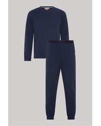 Ted Baker - Waffle Long Sleeve Top And Jogger Set - Lyst
