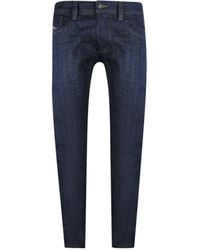 DIESEL - Larkee-X Dark Denim Pants Cotton - Lyst