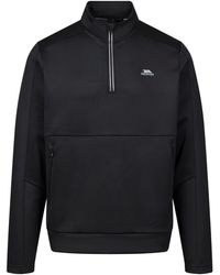 Trespass - Jay Quarter Zip Long-Sleeved Top - Lyst