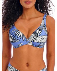 Freya - Mali Beach High Apex Bikini Top - Lyst