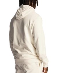 Lyle & Scott - Club Emblem Chalk Hoodie - Lyst
