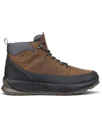 Ecco - Waterproof Leather Outdoor Walking Boots - Lyst
