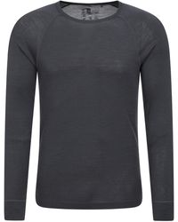 Mountain Warehouse - Merino Thermal Baselayer Top Long Sleeve Hiking Winter Pullover Wool - Lyst