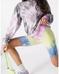 Vans - Tie Dye Legging Shorts - Lyst