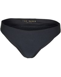 Ted Baker - Textured Patterned Bikini Bottom - Lyst