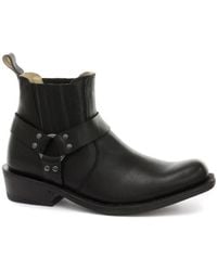 Grinders - Western Leather Boots-Renegade Lo - Lyst