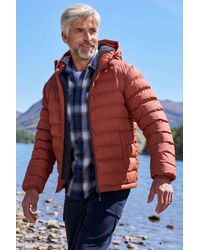 Mountain Warehouse - 'Seasons' Padded Jacket With Side Pockets Fur Lined Water Resistant Coat Polyamide - Lyst