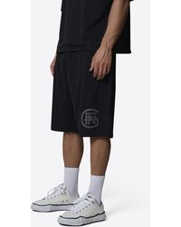 Good For Nothing - Monogram Double Layered Mesh Jersey Shorts - Lyst