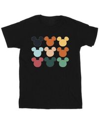 Disney - Mickey Mouse Heads Square T-Shirt () Cotton - Lyst