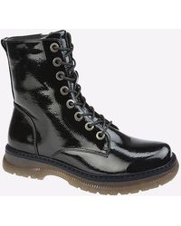 Cipriata - Annetta Memory Foam Patent Zip Boot - Lyst