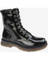 Cipriata - Annetta Memory Foam Patent Zip Boot - Lyst