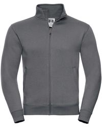 Russell - Authentic Sweat Jacket (Convoy) - Lyst