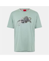 HUGO - Durable T-Shirt - Lyst