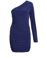 Quiz - One Sleeve Bodycon Mini Dress - Lyst