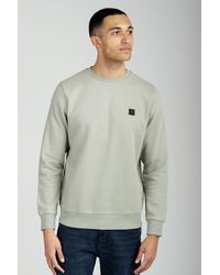 Tokyo Laundry - Light Essential Brushed Fleece Crew Sweatshirt Cotton - Lyst