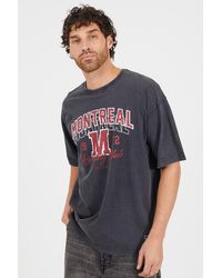 Brave Soul - Acid Wash Relaxed Fit T-Shirt - Lyst
