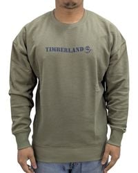 Timberland - Sweatshirts Pullover Crew Neck Fleece Top - Lyst
