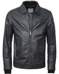 JCC - Leren Jas 31023633 - Lyst