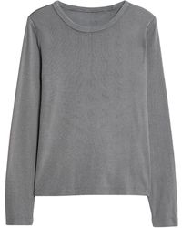Secret Label - Ribbed Long Sleeve Top - Lyst