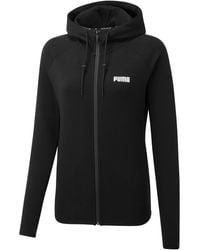 PUMA - Spacer Full-Zip Hoodie Hoody Hooded Top - Lyst