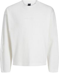Jack & Jones - And Crew Neck Relaxed Fit Sweater - Lyst