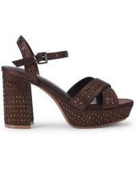 KG by Kurt Geiger - Fleur Platform Sandals - Lyst