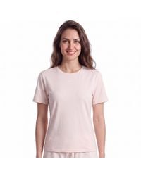 BOSS - Short Sleeve Cotton Pyjama T-Shirt 50510322 - Lyst