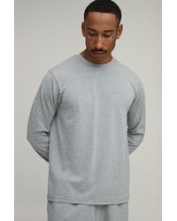 BoohooMAN - Regular Fit Premium 280Gsm Long Sleeve T-Shirt - Lyst