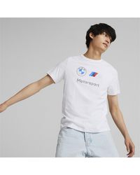 PUMA - Bmw M Motorsport Essentials Logo T-Shirt - Lyst