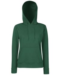 Fruit Of The Loom - Ladies Lady Fit Hooded Sweatshirt Hoodie - Lyst