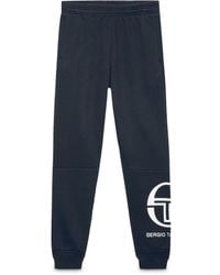 Sergio Tacchini - Stretch Waist Logo Track Pants 38339 200 Cotton - Lyst