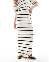 Y.A.S - Knitted Maxi Skirt Co-Ord - Lyst