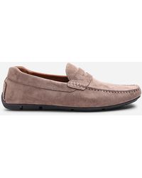 Where's That From - Kyle Suede Slip On Bubble Loafer - Lyst