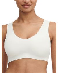 Chantelle - Softstretch V-Neck Jersey Crop Top - Lyst