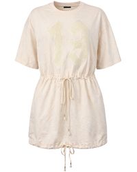 PUMA - X Rihanna Fenty Drawstring Graphic T-Shirt Nylon - Lyst