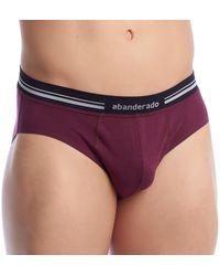 Abanderado - Atmungsaktiver Herren-Slip Mit Anatomischer Vorderseite Aus Stoff A077H - Lyst