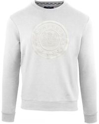 Aquascutum - Monotone Large Circle Logo Sweatshirt - Lyst