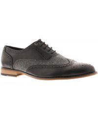 Gabicci - Brogue Shoes Brunswick Oxford Patterned Toe Upper - Lyst
