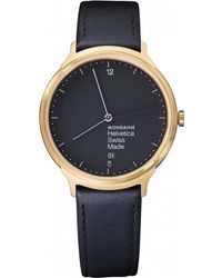 Mondaine - Mh1-L2221-Lb Helvetica Watch - Lyst