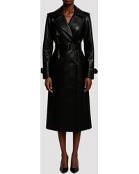Elle - Sophia Pu Long Trench Coat - Lyst