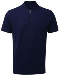 Asquith & Fox - Zip Polo Shirt () - Lyst