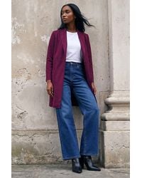 Roman - Petite Faux Suede Pocket Jacket - Lyst