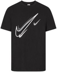 Nike - Court Swoosh Logo T Shirt - Lyst