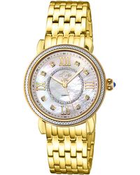 Gv2 - Swiss Quartz Diamonds Marsala Bracelet Watch - Lyst