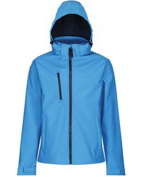 Regatta - Venturer 3 Layer Membrane Soft Shell Jacket (French/ - Lyst