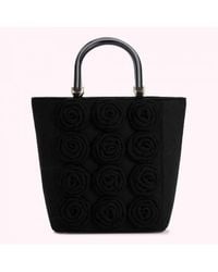 Lulu Guinness - Life Is A Bag Of Roses Bibi Tote - Lyst