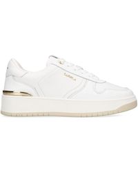 Carvela Kurt Geiger - Leather Charm Sneakers - Lyst