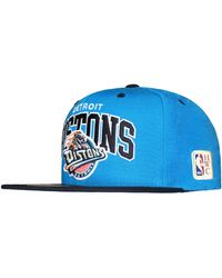 Mitchell & Ness - Nba Detroit Pistons Logo Cap - Lyst