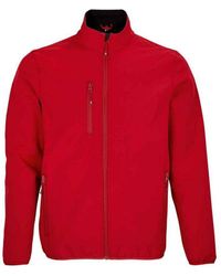 Sol's - Falcon Recycled Soft Shell Jacket (Pepper) - Lyst