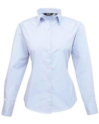 PREMIER - Ladies Long-Sleeved Shirt (Light) - Lyst